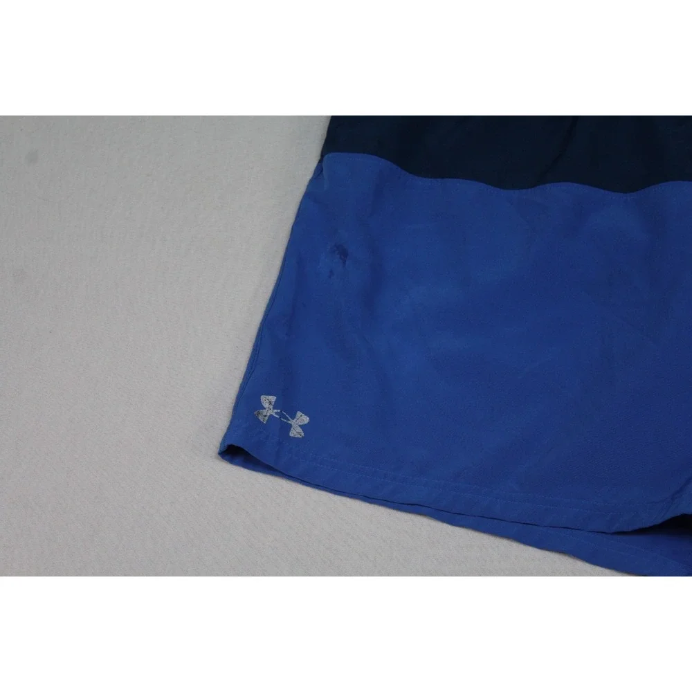 Under Armour Men Blue Board Shorts Summer drawstrings Casual Size XL
